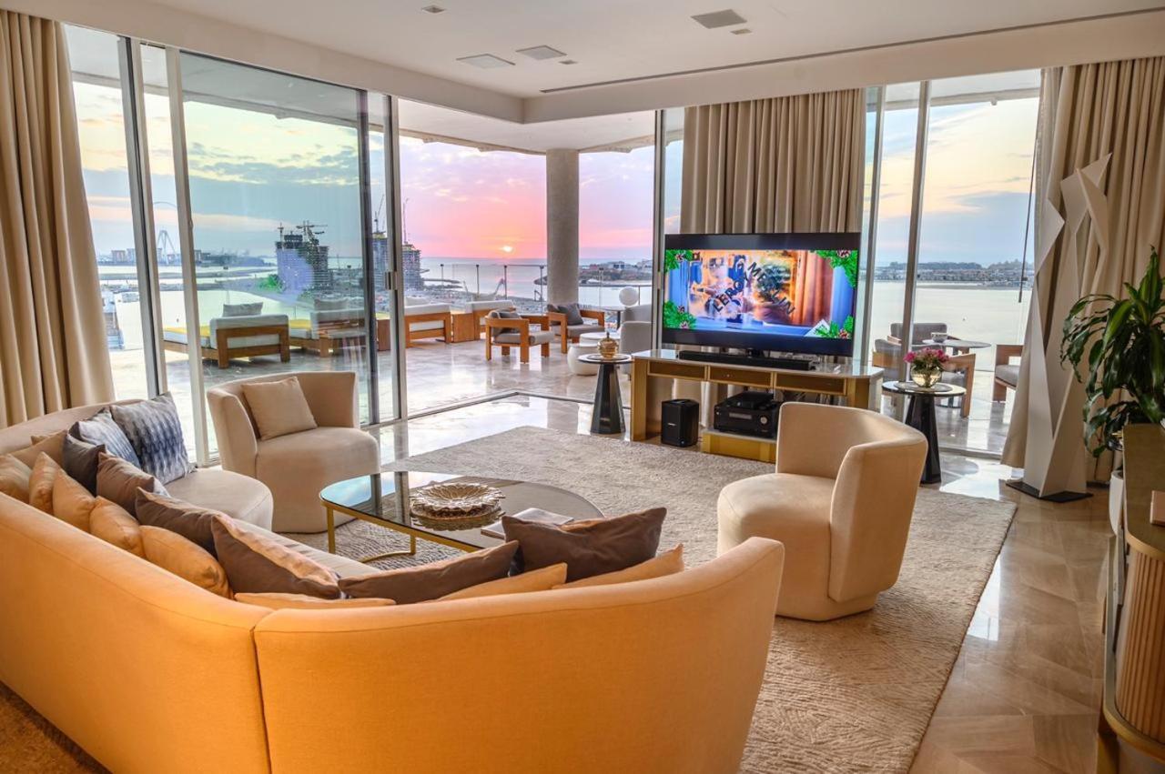 Five Palm Jumeirah 2Br Luxury Penthouse , Full Marina See View With Private Pool Dubai Exterior photo