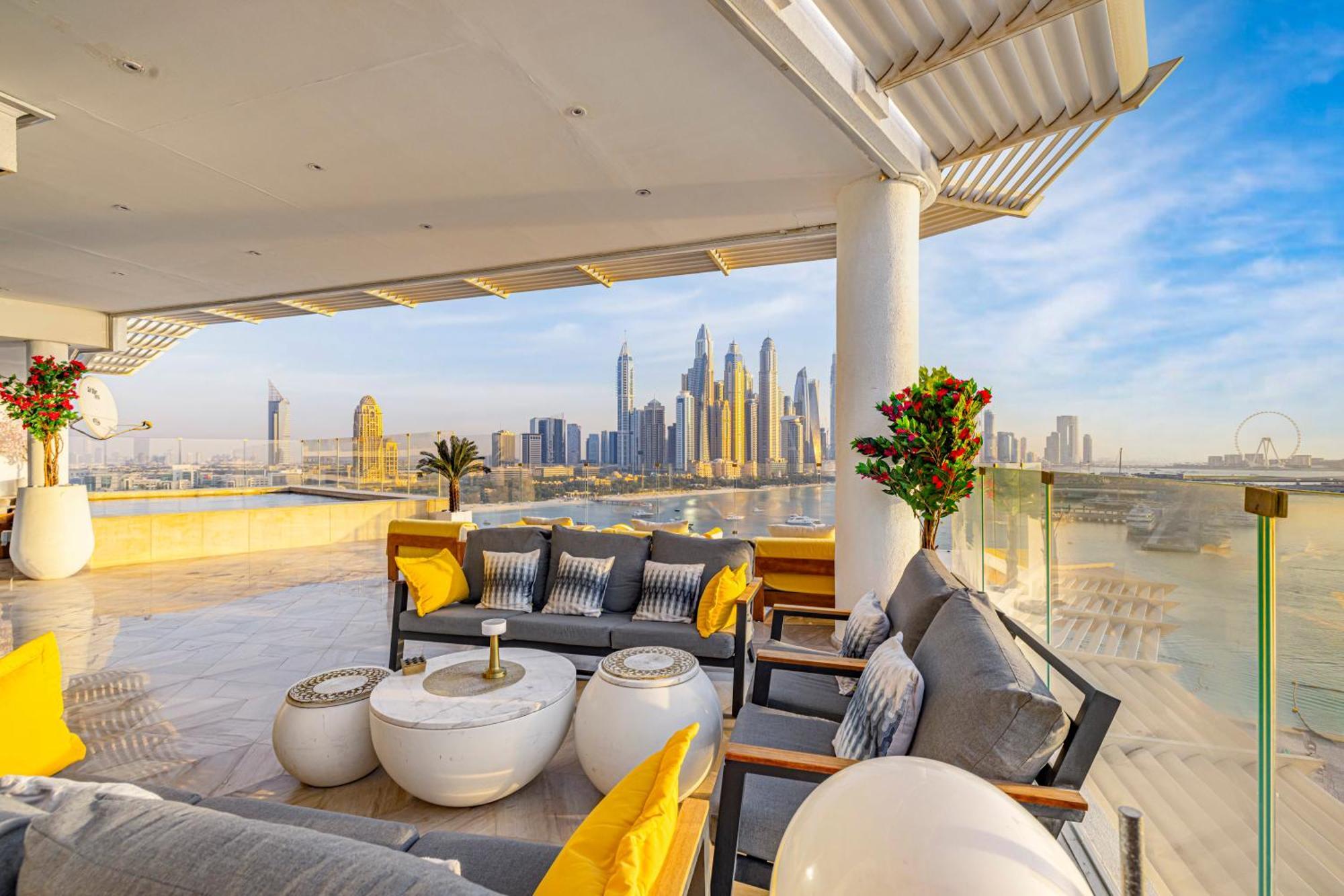 Five Palm Jumeirah 2Br Luxury Penthouse , Full Marina See View With Private Pool Dubai Exterior photo